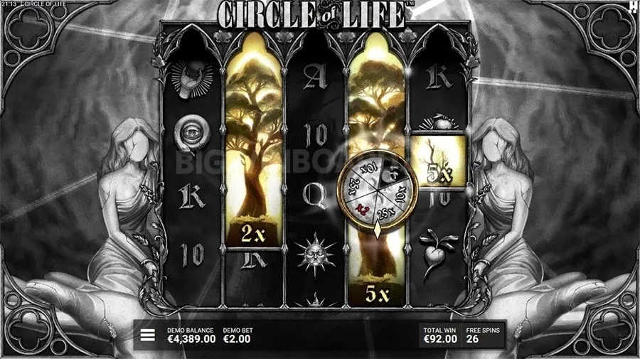 Omaha poker virtual table showing four hole cards